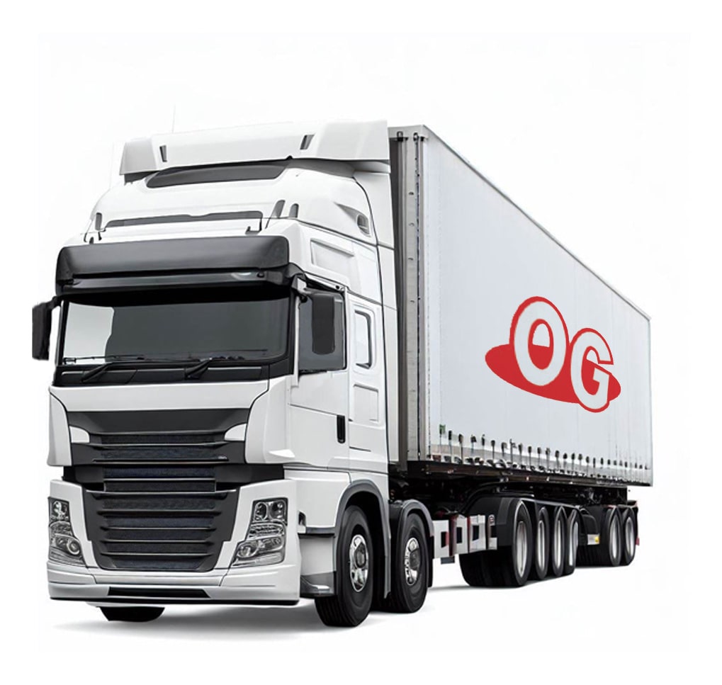 Lorry of O & G Transport