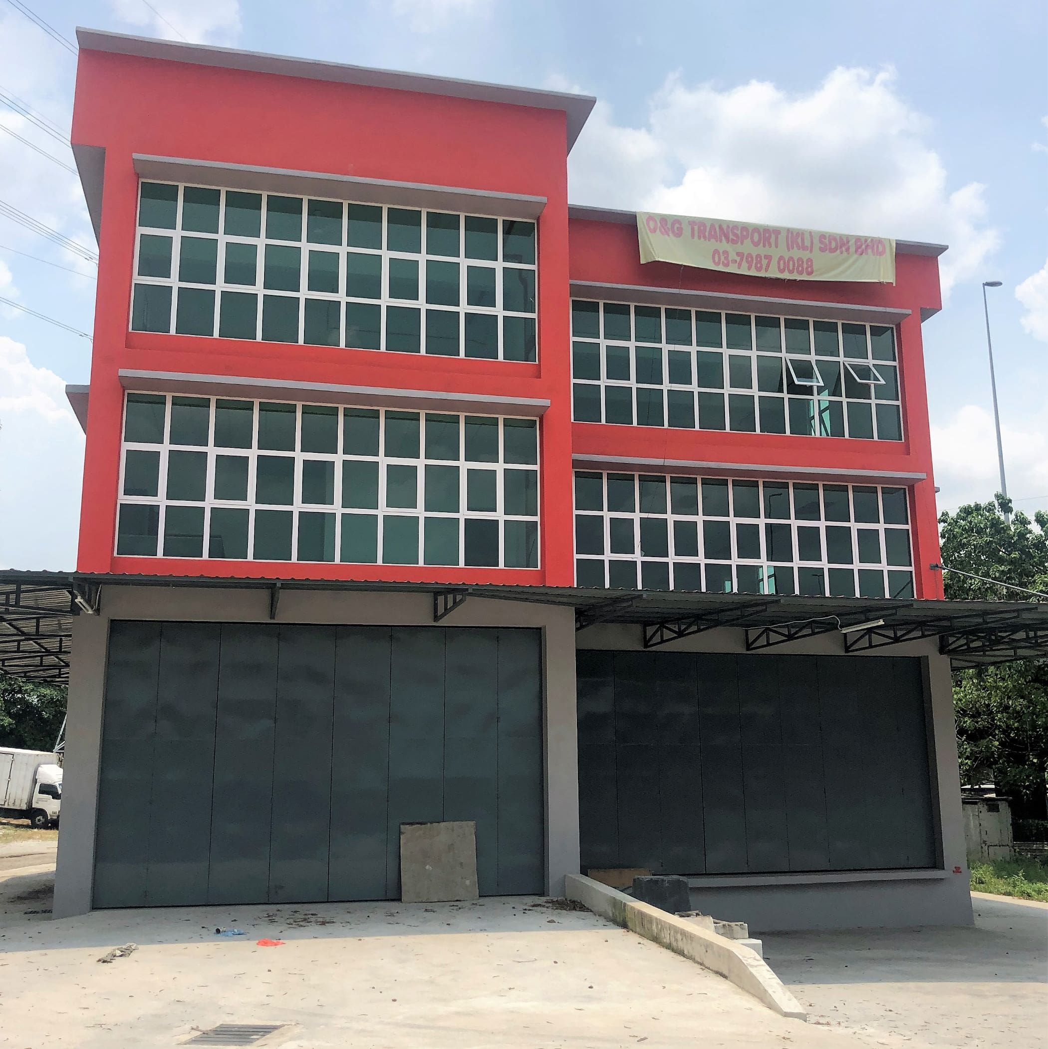 Warehouse of O & G Transport at Shah Alam